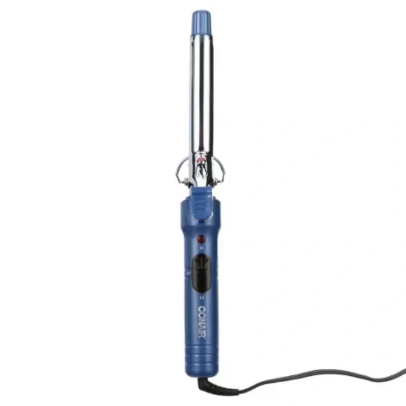 Conair Supreme Spiral Curls 2 Heat Settings 3/4 Inch Curling Iron in Blue
